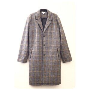 The Rail Houndstooth Plaid Long Jacket sz L